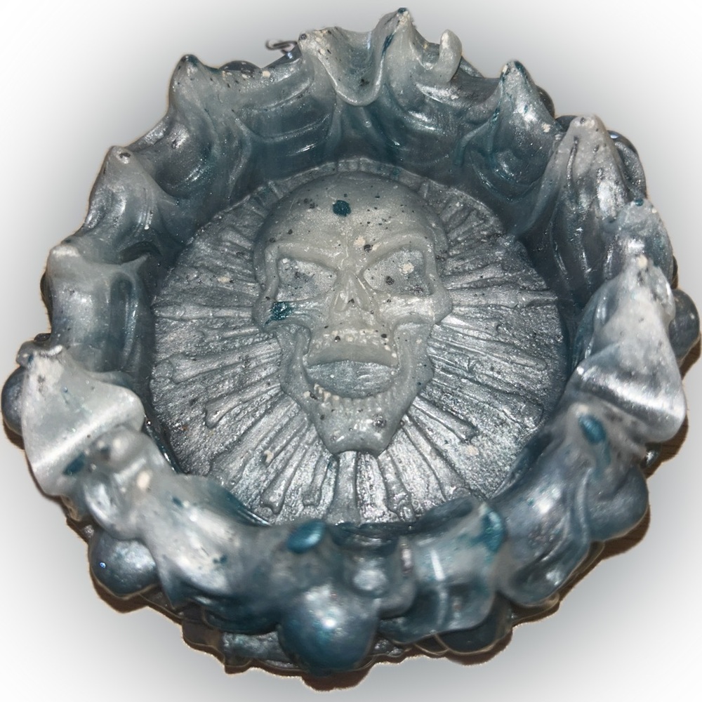 Skull Ashtray  | Handmade Resin